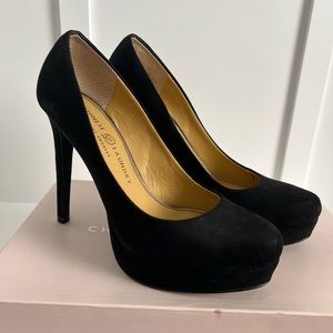 Chinese laundry black heels super comfy size 8.5
